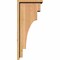 Ekena Millwork Mediterranean Smooth Corbel w/Backplate, Western Red Cedar, 7 1/2"W x 12"D x 28"H COR08X12X28MED01SWR - alternate 3